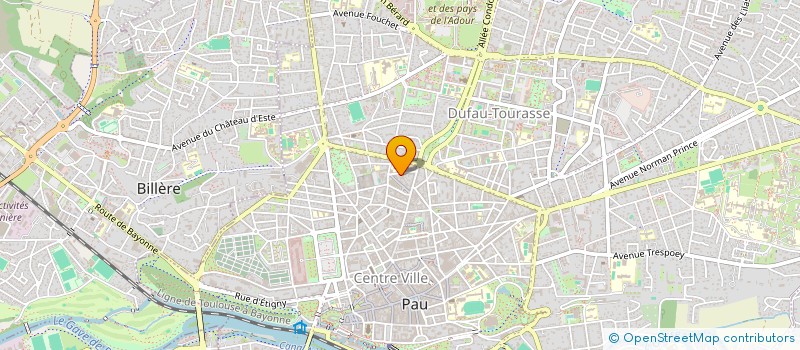 localisation de l'entreprise SCI DE COEYRET à PAU