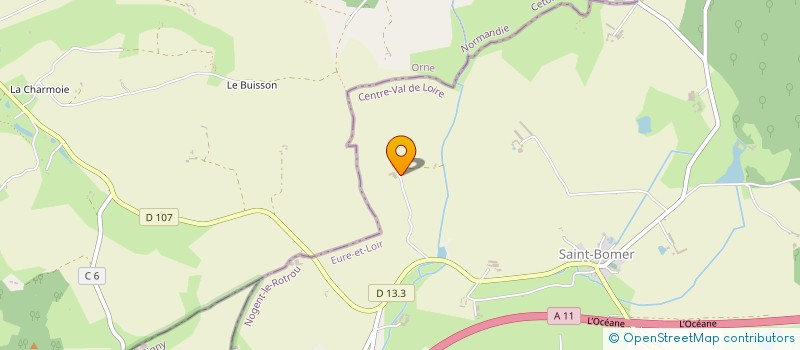 localisation de l'entreprise SCI DE COHASLIN à SAINT-BOMER