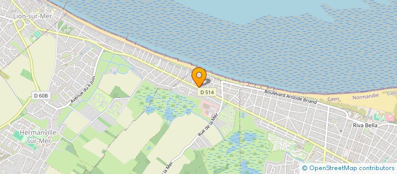 localisation de l'entreprise SCI DE COLLEVILLE  COLLEVILLE-MONTGOMERY