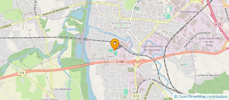 localisation de l'entreprise SCI DE COLLONGES  SAINT-JUST-SAINT-RAMBERT