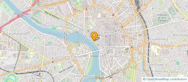 localisation de l'entreprise SCI DE COLOGNAC à TOULOUSE