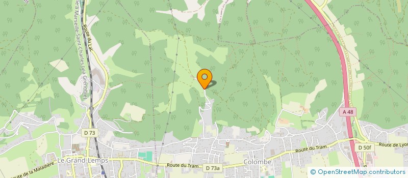 localisation de l'entreprise SCI DE COLOMBE  COLOMBE