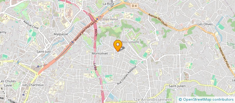 localisation de l'entreprise SCI DE COMPOSTELLE à MARSEILLE