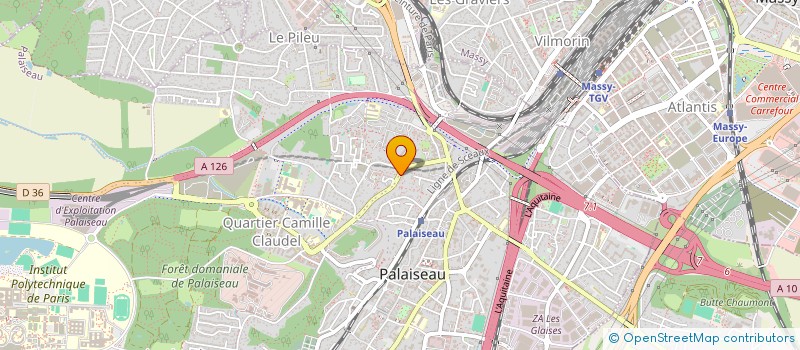 localisation de l'entreprise SCI DE CONCOULES à PALAISEAU