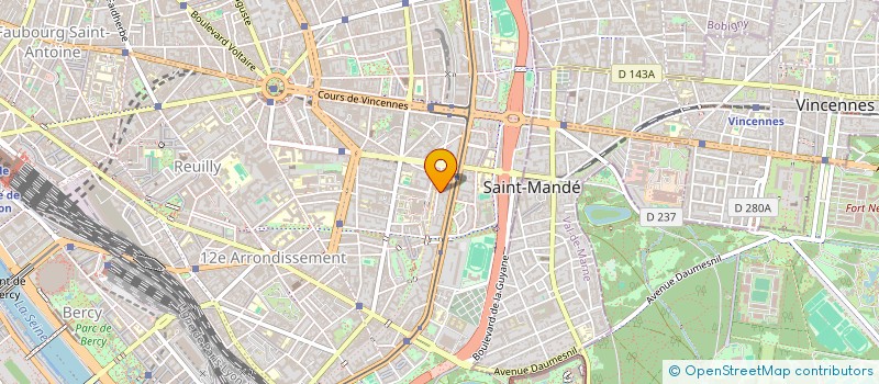 localisation de l'entreprise SCI DE CONSTRUCTI DU 8 VILLA DU BEL AIR à PARIS