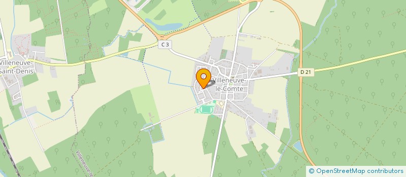 localisation de l'entreprise SCI DE CONSTRUCTION DE LA POINTE N L  VILLENEUVE-LE-COMTE