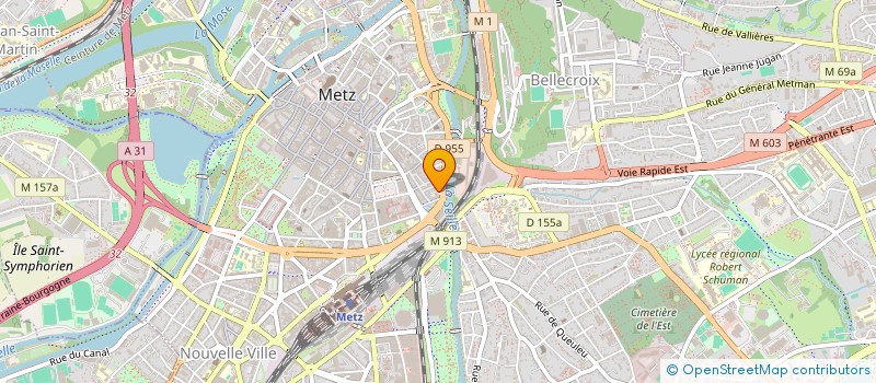 localisation de l'entreprise SCI DE CONSTRUCTION DE LA RUE MAZELLE à METZ