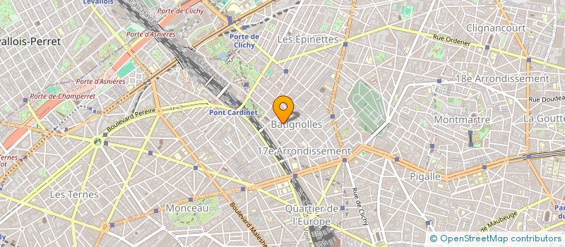 localisation de l'entreprise SCI DE CONSTRUCTION LES PRIMEVERES 3 à PARIS