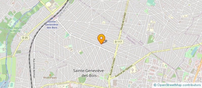 localisation de l'entreprise SCI DE CONSTRUCTION VENTE LES CAPUCINES à SAINTE-GENEVIEVE-DES-BOIS