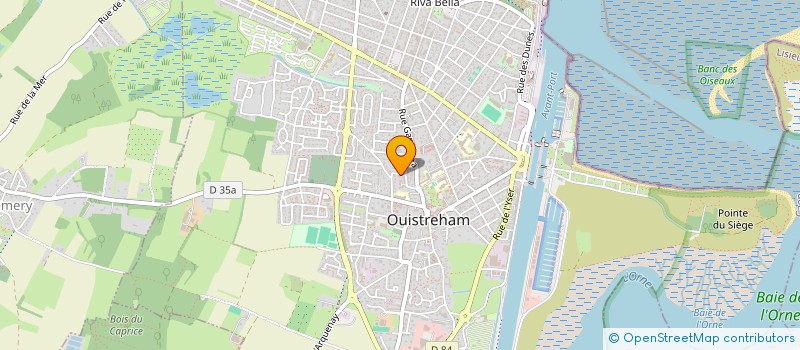 localisation de l'entreprise SCI DE CONSTRUCTION VENTE POINT DU JOUR  OUISTREHAM