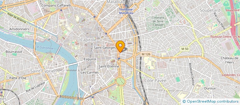 localisation de l'entreprise SCI DE CONSTRUCTION VENTE SAGE  TOULOUSE