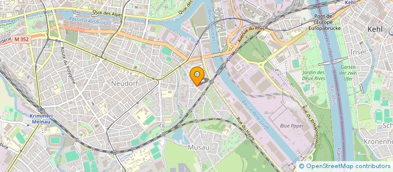 localisation de l'entreprise SCI DE CONSTRUCTION-VENTE YAKA à STRASBOURG