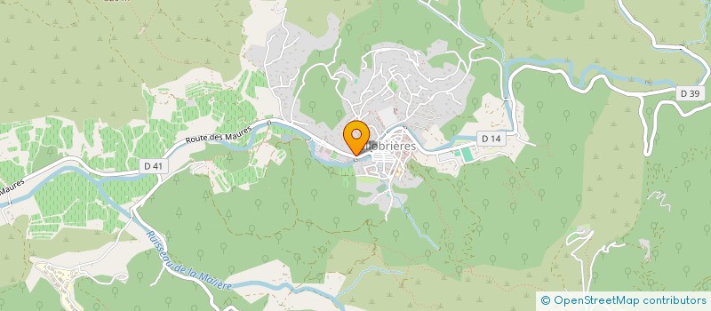 localisation de l'entreprise SCI DE CORCY  COLLOBRIERES