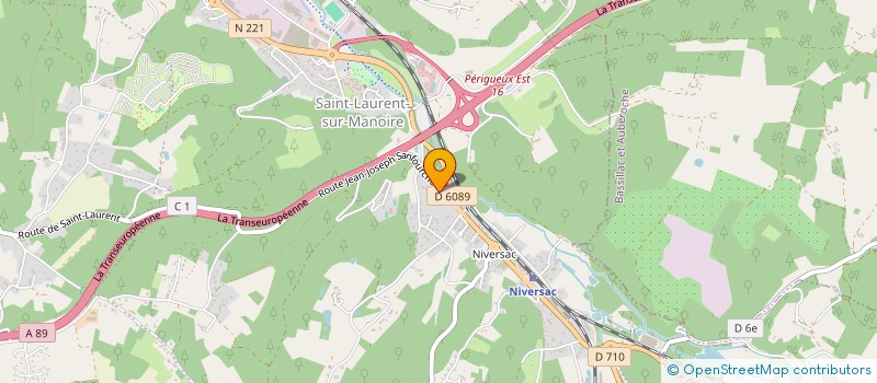 localisation de l'entreprise SCI DE CORN BOSQUET  BOULAZAC ISLE MANOIRE