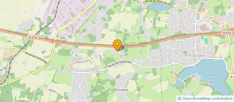 localisation de l'entreprise SCI DE COSTEBELLE  SAINT-NAZAIRE