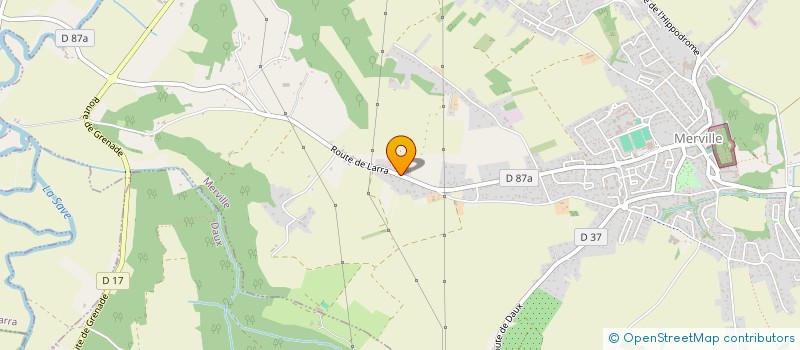 localisation de l'entreprise SCI DE COTE ROUGE  MERVILLE