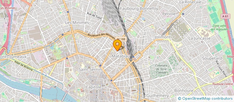 localisation de l'entreprise SCI DE COUARIEU à TOULOUSE