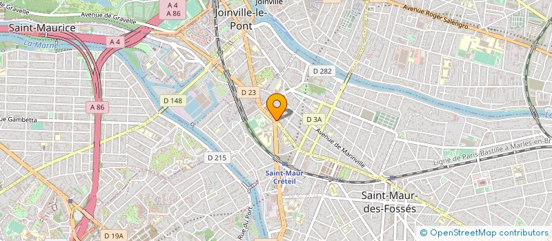 localisation de l'entreprise SCI DE COUBERT à SAINT-MAUR-DES-FOSSES