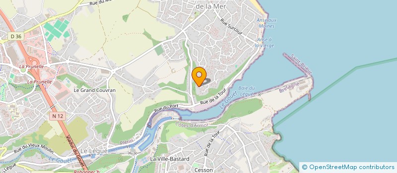 localisation de l'entreprise SCI DE COUBERTIN  PLERIN