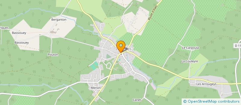 localisation de l'entreprise SCI DE COUDANNES à LANDIRAS