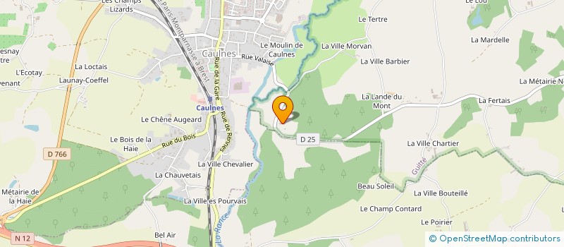 localisation de l'entreprise SCI DE COUELAN  GUITTE