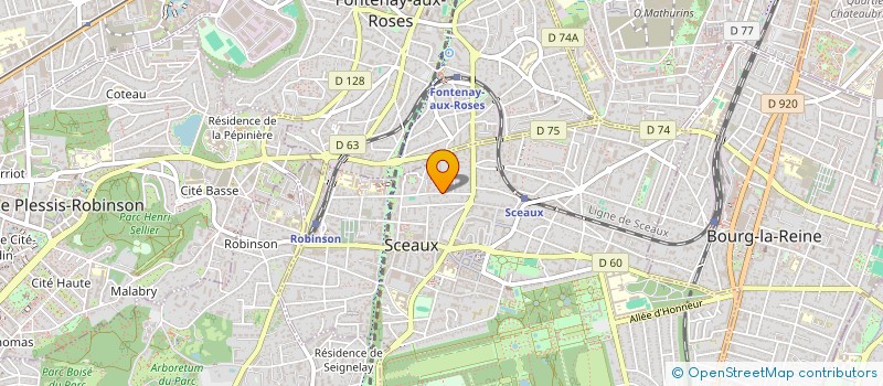 localisation de l'entreprise SCI DE COULONCES à SCEAUX