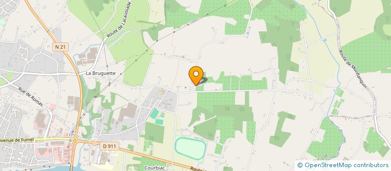 localisation de l'entreprise SCI DE COURBIAC  VILLENEUVE-SUR-LOT