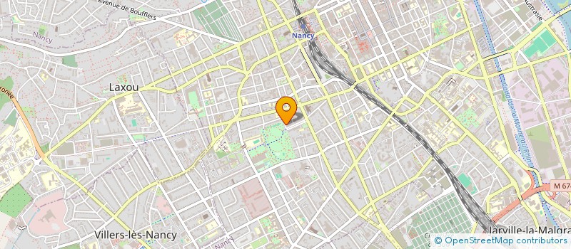 localisation de l'entreprise SCI DE COURCELLES  NANCY