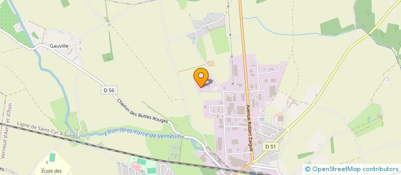 localisation de l'entreprise SCI DE COURTEILLES  COURTEILLES