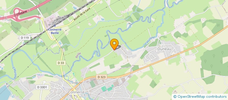 localisation de l'entreprise SCI DE COURVALAIN  LA CHAPELLE-SAINT-REMY