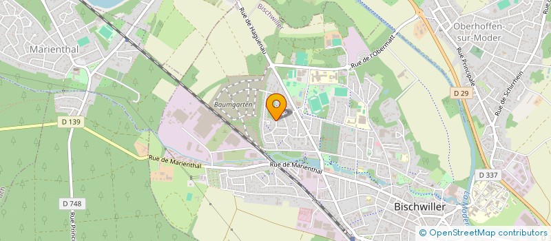 localisation de l'entreprise SCI DE COUTO BODO IMMOBILIER  BISCHWILLER