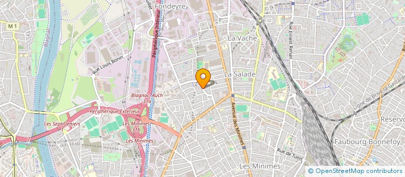 localisation de l'entreprise SCI DE CRAMAIL M.P. à TOULOUSE