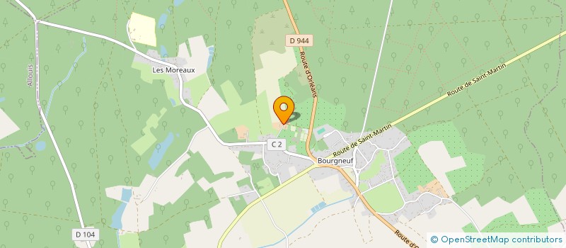 localisation de l'entreprise SCI DE CRETET  SAINT-ELOY-DE-GY