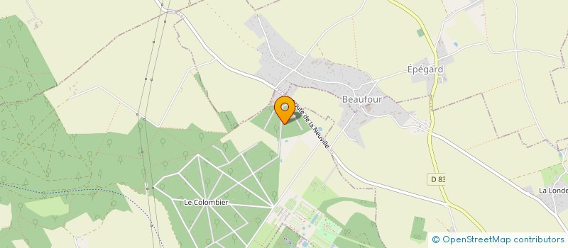 localisation de l'entreprise SCI DE CREUSEMARE  SAINTE-OPPORTUNE-DU-BOSC