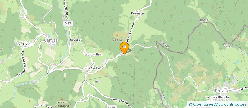 localisation de l'entreprise SCI DE CRIMEE  JULIENAS