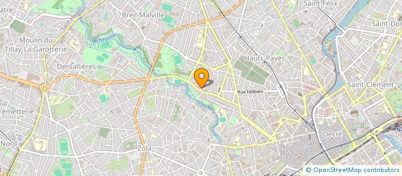 localisation de l'entreprise SCI DE CROAS KERDREAL à NANTES