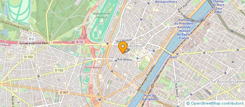 localisation de l'entreprise SCI DE CROMEY  PARIS