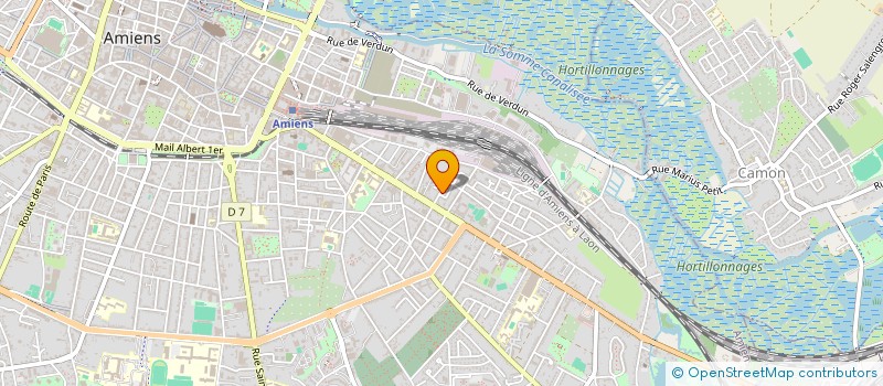 localisation de l'entreprise SCI DE CROY à AMIENS