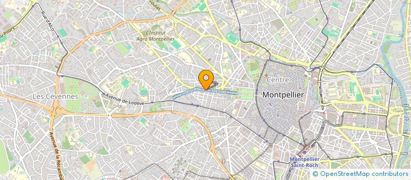 localisation de l'entreprise SCI DE CUCHEX à MONTPELLIER