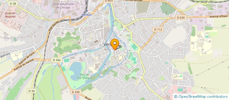 localisation de l'entreprise SCI DE CUMIERES à VERDUN