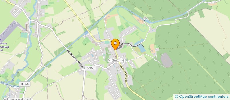 localisation de l'entreprise SCI DE CUSTINE  NIDERVILLER