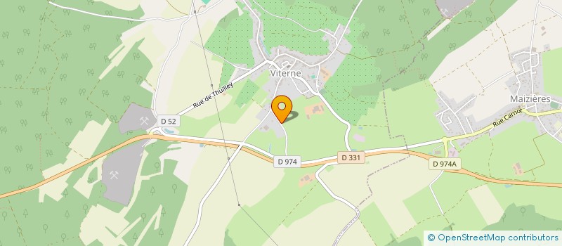 localisation de l'entreprise SCI DE CUVENEL  VITERNE