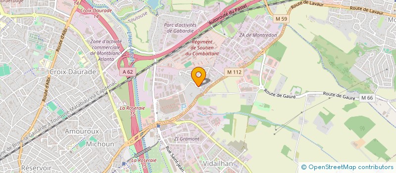 localisation de l'entreprise SCI DE CYCLAMENS à TOULOUSE