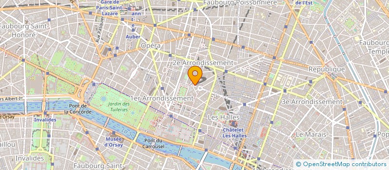 localisation de l'entreprise SCI DE DAVEZIEUX  PARIS