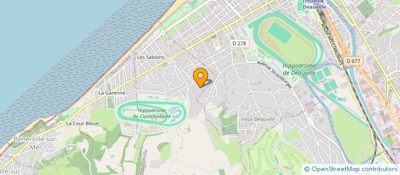 localisation de l'entreprise SCI DE DEAUVILLE NO 226  TOURGEVILLE