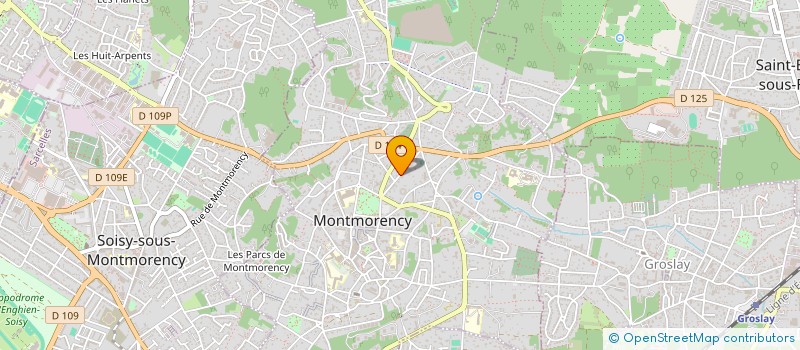 localisation de l'entreprise SCI DE DEVELOPPEMENT à MONTMORENCY