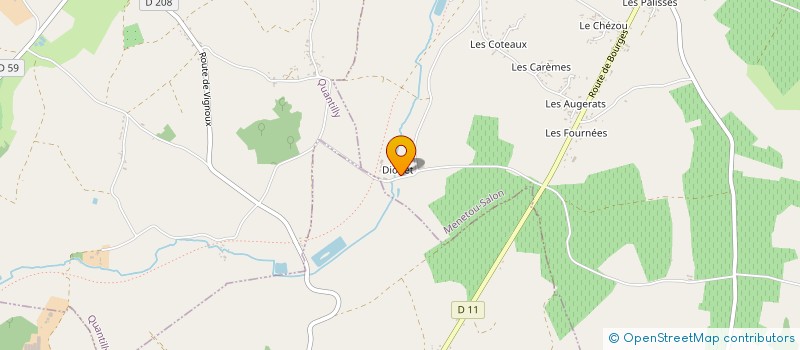 localisation de l'entreprise SCI DE DIONET à SAINT-YRIEIX-SUR-CHARENTE