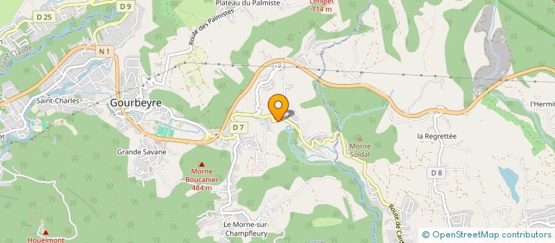 localisation de l'entreprise SCI DE DOLE  GOURBEYRE