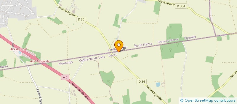 localisation de l'entreprise SCI DE DOUHET à FERRIERES-EN-GATINAIS