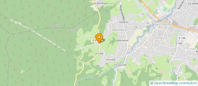 localisation de l'entreprise SCI DE DOUIN  DUINGT